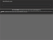 Tablet Screenshot of dschihad.com